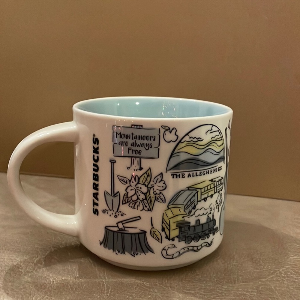 Starbucks “been there series” West Virginia mug